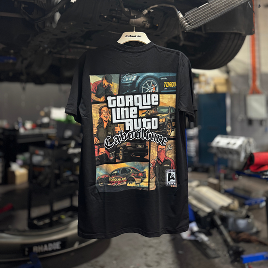 Torqueline Automotive GTA Inspired Graphic Tee